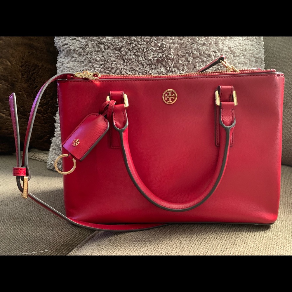 Color of the Season “Red Tory Burch Tote”